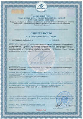 Titan Gel сертификат в Гагарине